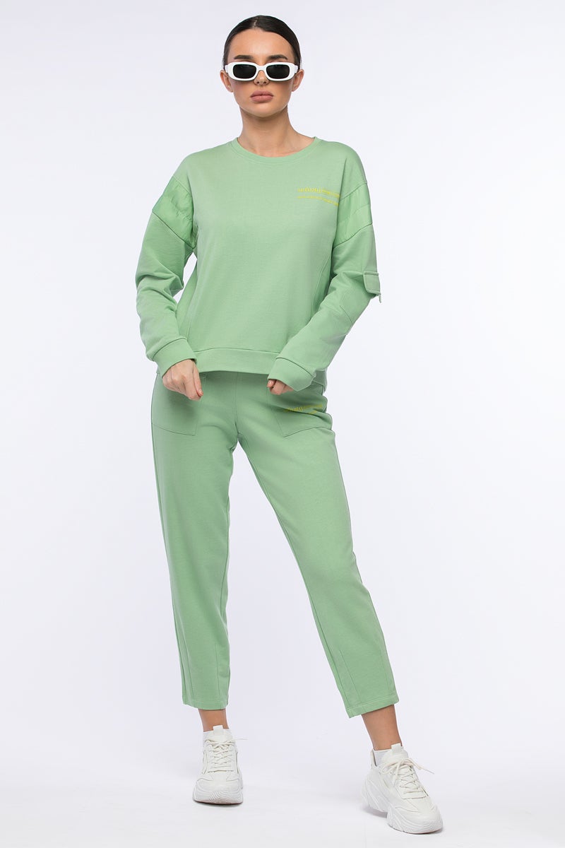 RINA سويت شيرتات السلام والهدوء 2XL أخضر - Image 4