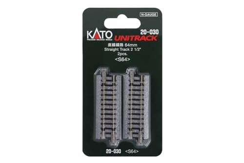 Kato USA Inc. N 64mm 2-1/2 Straight 2 KAT20030 N Track - Image 4