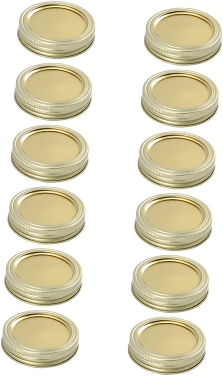 Demand fit global economical quality Stainless Steel Regular Mouth Jar Lids and Bands Airtight Metal Canning Jar Caps Set 24pcs 70mm Lids Rings Reusable Storage Sealing Covers and Home Food Preservation Transit damage prevent build Mountain region eligible ship On-demand local restock Varied size selections Working day delivery service Balanced universal design Nationwide delivery Long term use design Multi-demand satisfied design Repeated detach compatible build Upgraded simple practical design Global upgraded economical craftsmanship Storage burden minimized build Lightweight Easy assemble Neat shape Proper storage environment Global assemble options Globally engineered build Replaceable parts Surface safe Month-round consistent deliver Authorized haulage delivery Transparent body - Image 1