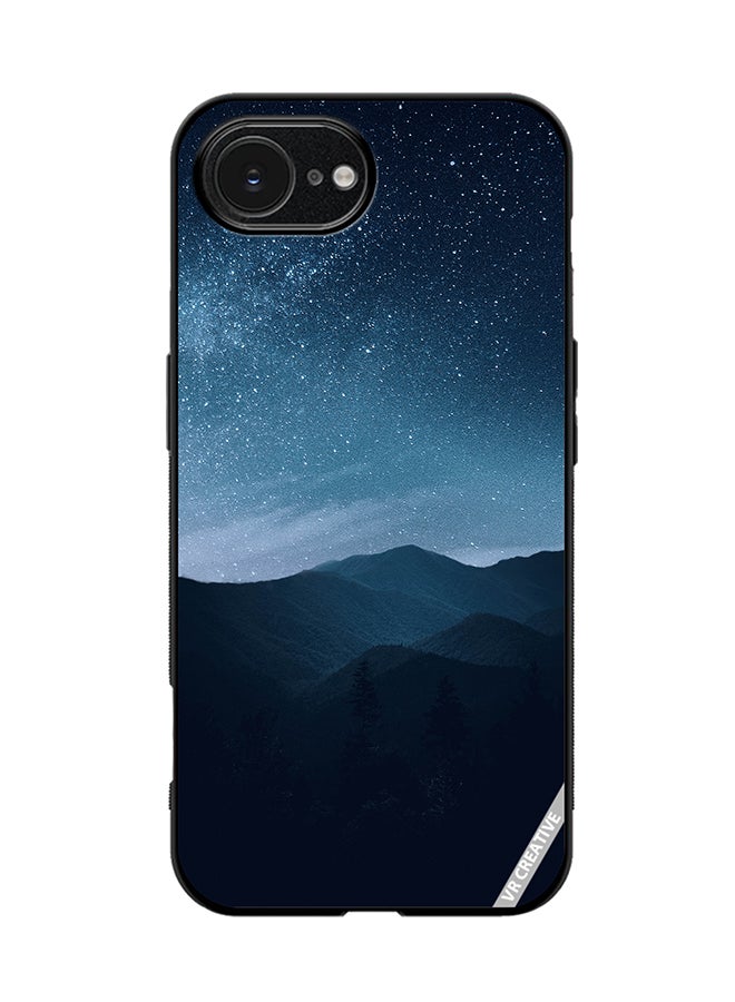 Protective Case Cover For Apple iPhone 16e Starry Nights Design Multicolour