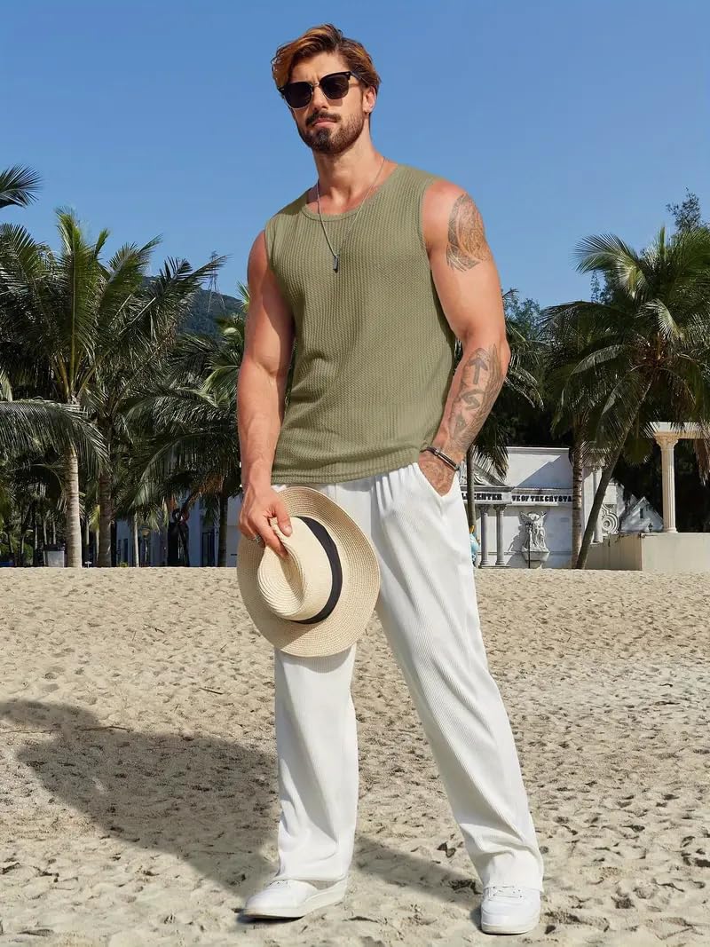 Trillion Tank Top For Men | Vest For Men's (Waffle Knit |Regular Fit) - Image 4
