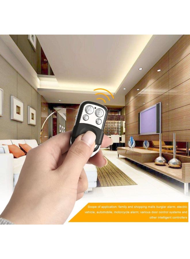 NIBEMINENT Wireless Universal Copy Remote Control Silver/Black - Image 3