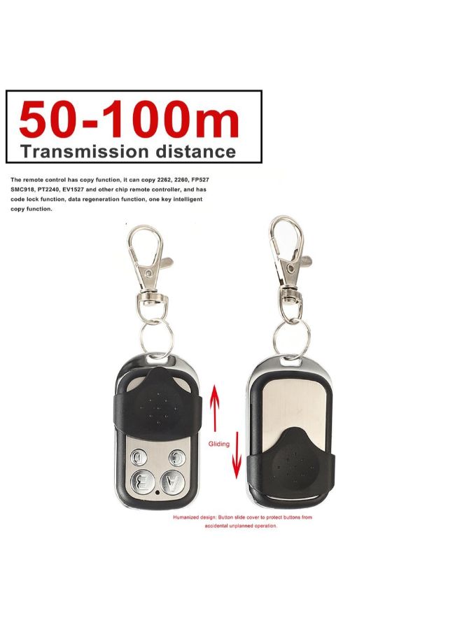 NIBEMINENT Wireless Universal Copy Remote Control Silver/Black - Image 2