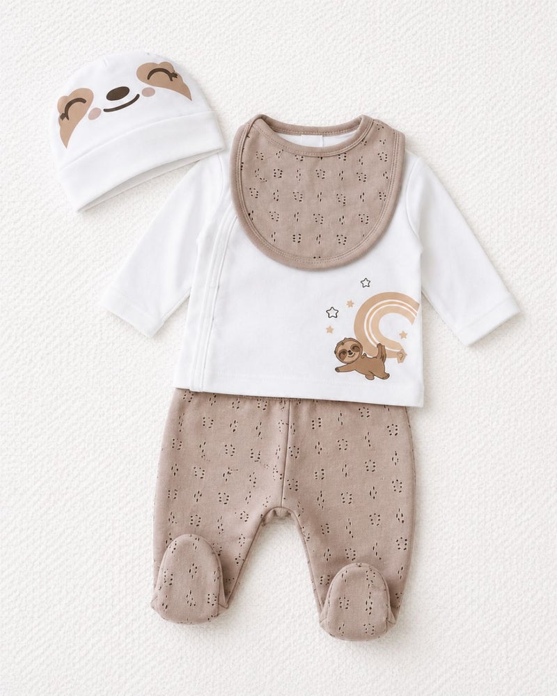 Cloud Fashion Café Little Sloth Newborn Set - Image 2