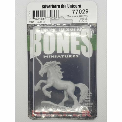 Reaper Bones Silverhorn Unicorn - Image 5