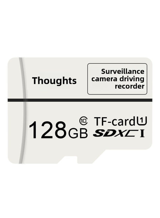 128G High-speed Memory Card Mobile Phone Universal TF Card 64G32G16G Driving Recorder Monitoring MP3 Storage Card SD-Color:128GB Special Small Card Reader For Driving Recorder-Capacity:Default