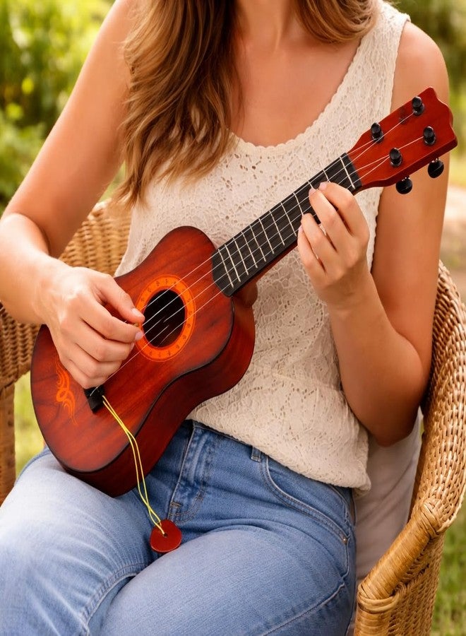 Boriva 4-String Guitar for Kids | Children’s Musical Instrument Educational Toy | Beginner Ukulele Style Guitar with Real Musical Sound | Best Gift for Boys & Girls - Image 2