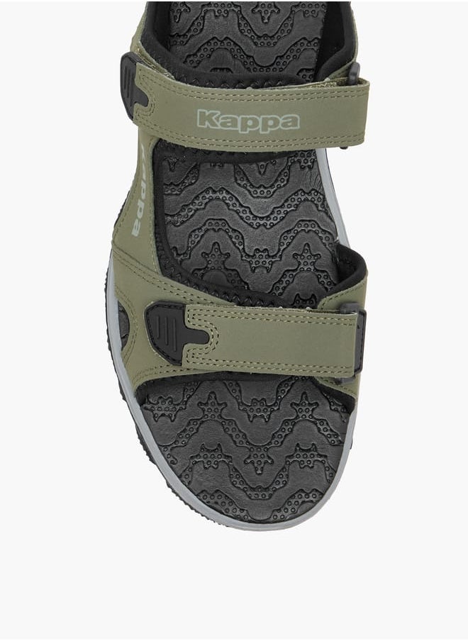 Kappa Men's Strappy Sandals With Hook And Loop Closure  - Image 3