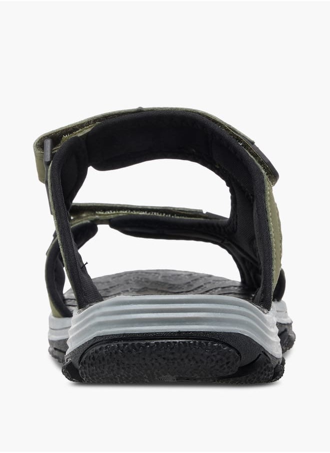 Kappa Men's Strappy Sandals With Hook And Loop Closure  - Image 4