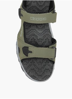 Kappa Men's Strappy Sandals With Hook And Loop Closure  - Image 3
