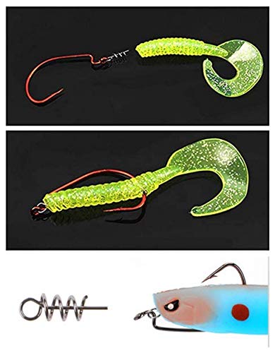 Drchoer Colorado Spinner Blades for Walleye Rig: 200-Piece Spinnerbait Blades Assortment Kit Size 1 2 3 3.5 - Fishing Spinner Baits Spoons Lure Making Supplies - Image 5