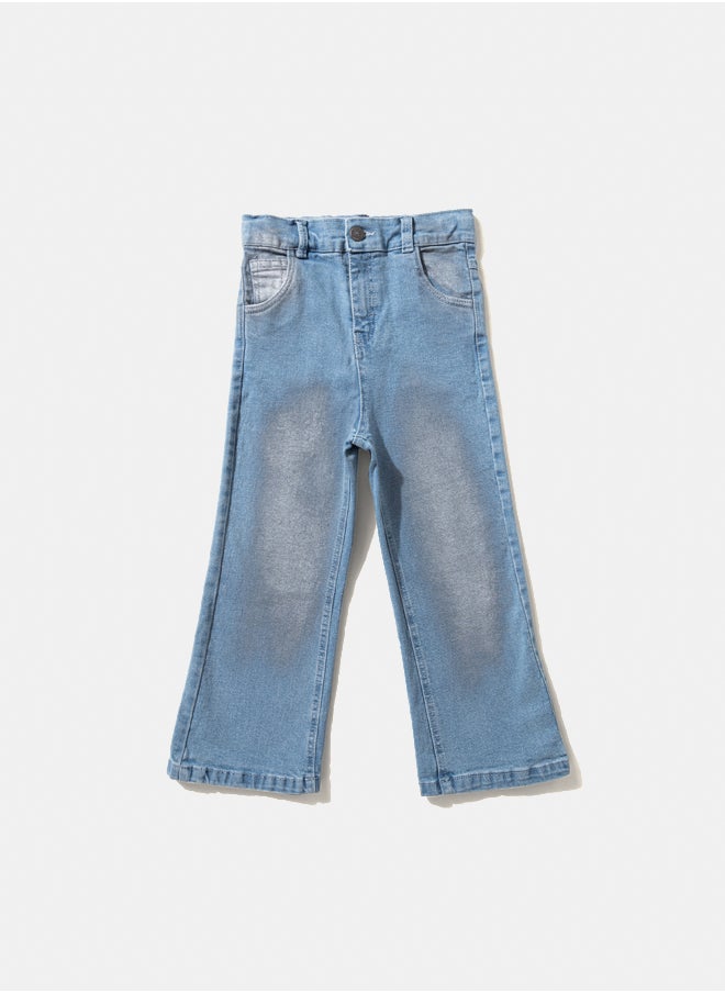 OWNKIDS - Kids Girls Jeans Denim Pants - Image 1