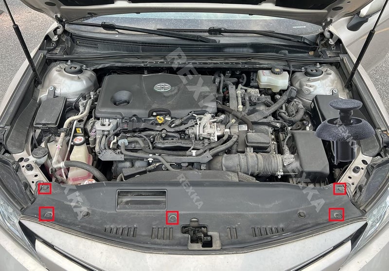 Rexka 20pcs Engine Cover Clips Grille Push-Type Retainer Fasteners 7mm Hole for Toyota Lexus 90467-07211 4Runner Avalon Camry Land Cruiser Prius GX460 IS250 RX350 - Image 5