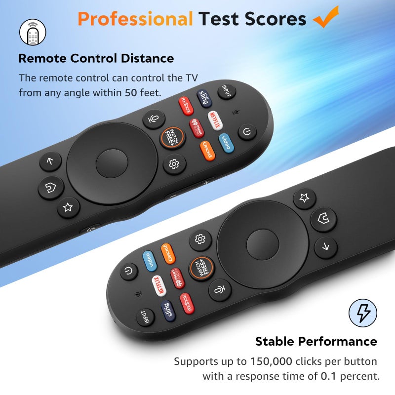 OMAIC Voice Remote Control for Vizio-Smart-TV-Remote-Replacement XRT270 for Vizio FHD 4K Quantum D/P/M/V-Series Smart TV - Image 4