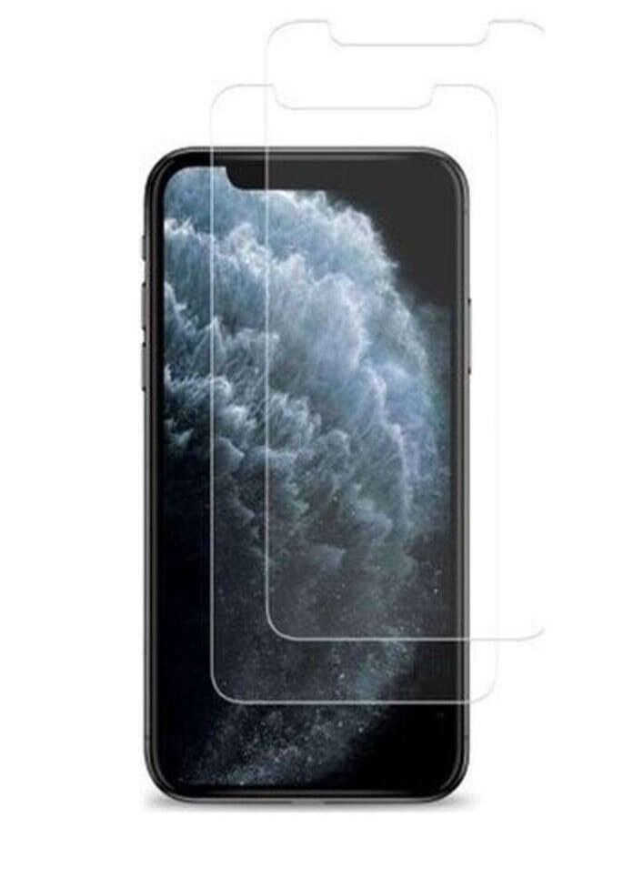 BORTONY 2-Piece Tempered Glass Screen Protector for Apple iPhone 12 Pro - Image 1