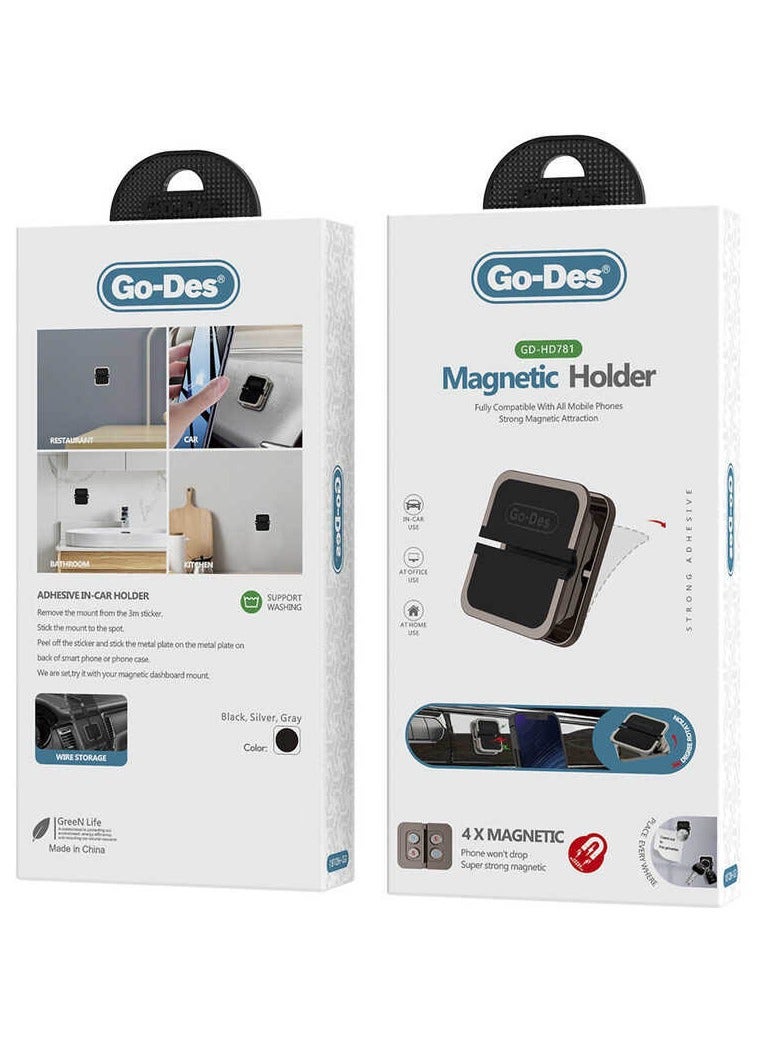 Go-Des GD-HD781 Magnetic Holder with Strong Magnetic Attraction - Image 4