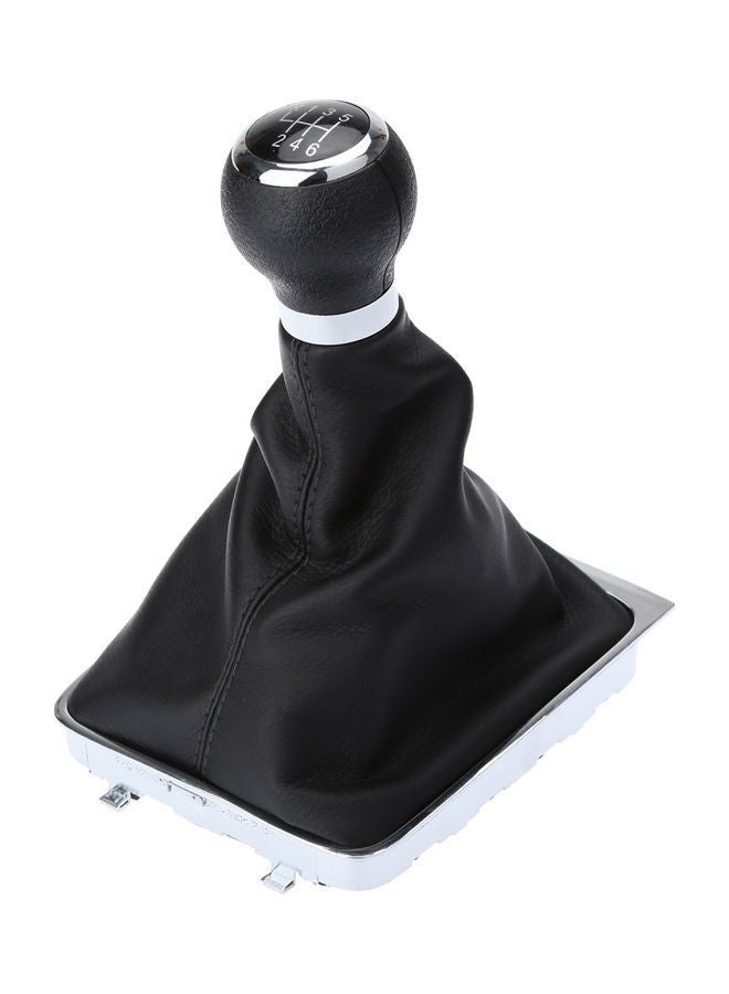 NIBEMINENT 6 Speed Shift Gear Knob, Boot And Frame Set - Image 1