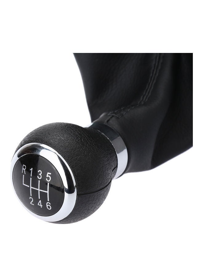 NIBEMINENT 6 Speed Shift Gear Knob, Boot And Frame Set - Image 5