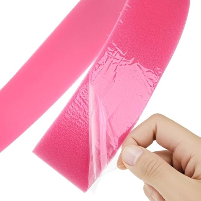 SELF-ADHESIVE EDGE INSULATION STRIPS, 50 MM X 5 MM X 20 M, POLYESTER FOAM JOINT TAPE FOR UNDERFLOOR HEATING, THERMAL AND ACOUSTIC INSULATION - Image 3