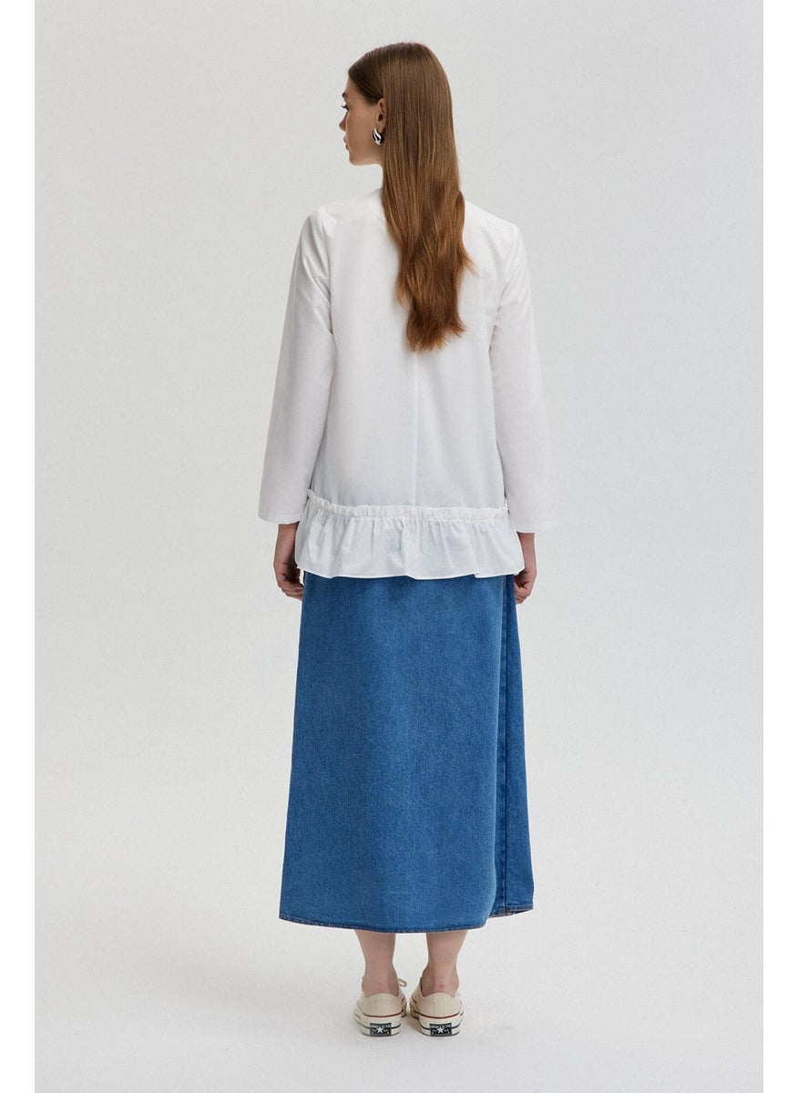 Touche - Ruffle Detail Tunic - Image 1