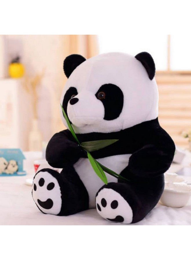 تيكلز لعبة حيوان روكي باندا العملاقة الكبيرة المحشوة الناعمة كهدية عيد ميلاد للأطفال (اللون: أسود وأبيض؛ الحجم: 30 سم) - Image 4