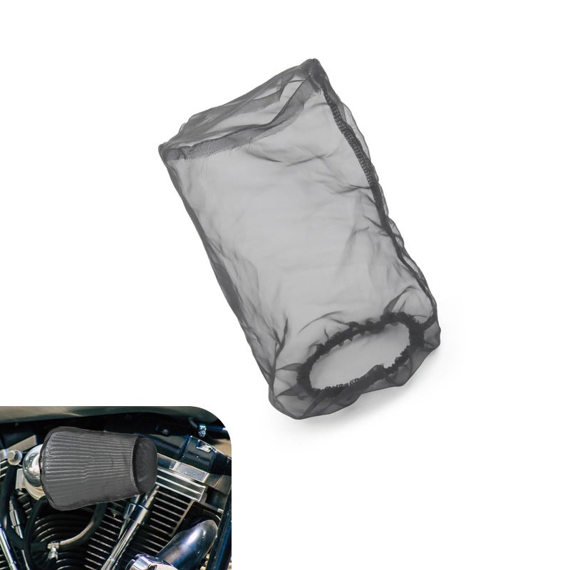 Hugwits Car Cold Air Intake Filter Dustproof Cover Universal Cone Protective Cover for High Air Intake Filters Big - Image 3