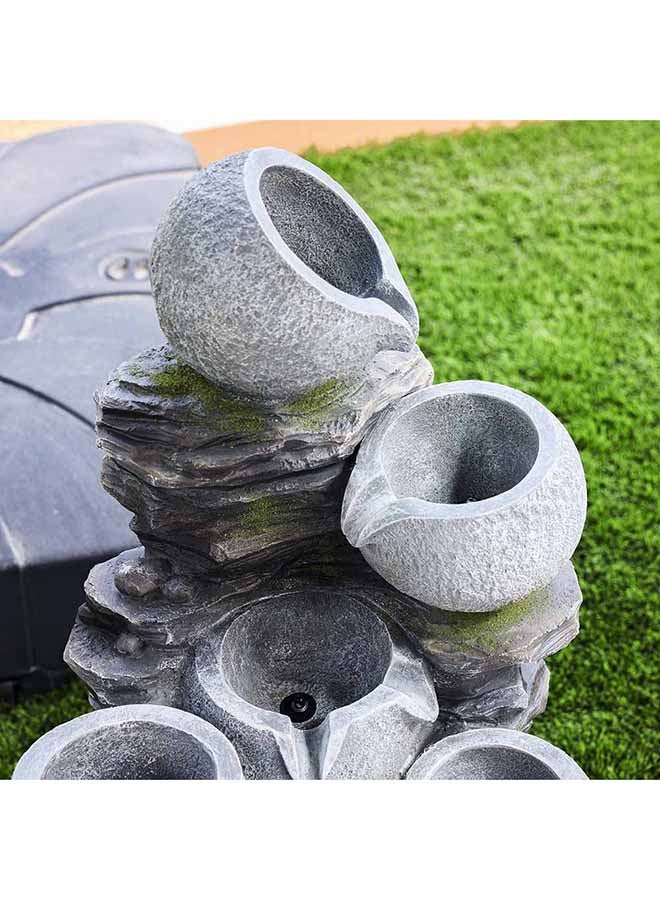 DANUBE HOME زخرفة نافورة مائية ريجال لتزيين الحديقة الخارجية والمنزل والمكتب - Image 3