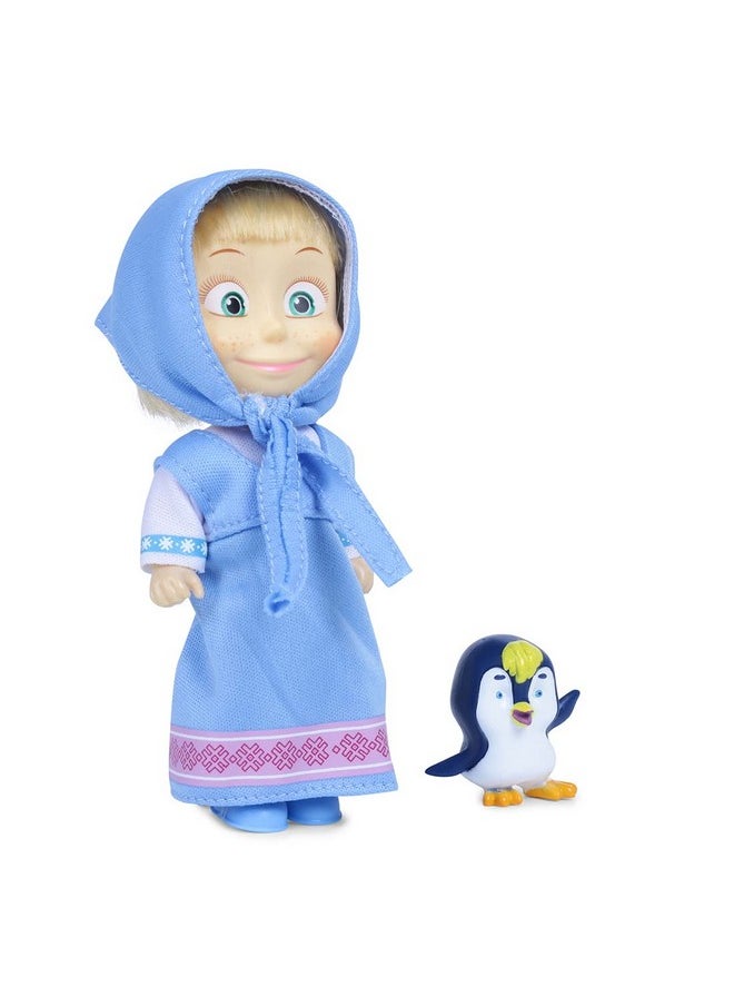 Masha and the Bear 12 Cm Toy Doll | Famous Cartoon | Ideal Gift Set for Girls Kids (Masha with Animal - Blue) - pzsku/ZB8E233D8521CD90A01AAZ/45/_/1741329936/001a1c60-f2c1-4865-800d-77330350e2bc