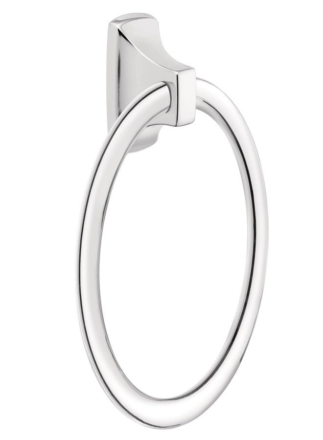 Moen P5500 Contemporary Towel Ring, Chrome - Image 1