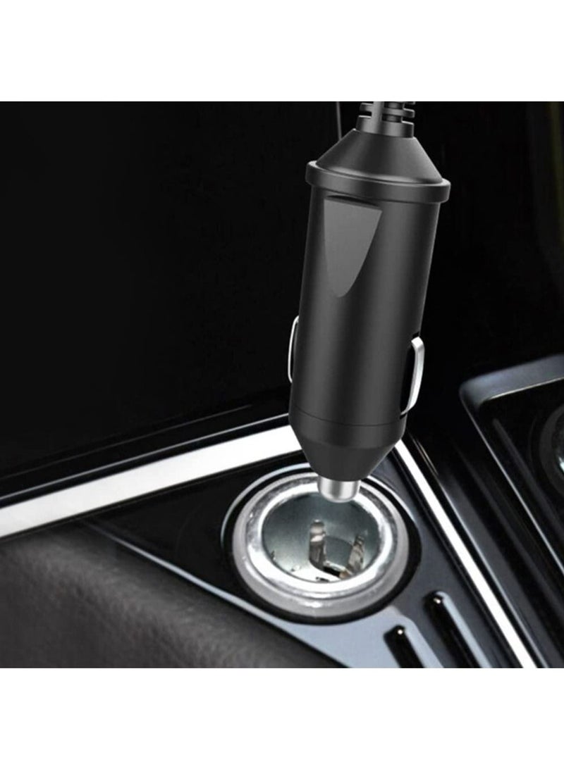 Meiyilan Portable Car Heating Cup Stainless Steel Water Warmer Bottle Insulation Cup Car Kettle Coffee Mug LCD Display Temperature for Vehicle Trucks - Image 3