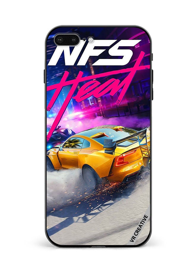 VR CREATIVE غطاء حماية لجهاز آبل آيفون 7 بلس/8 بلس تصميم Nfs متعدد الألوان - Image 1