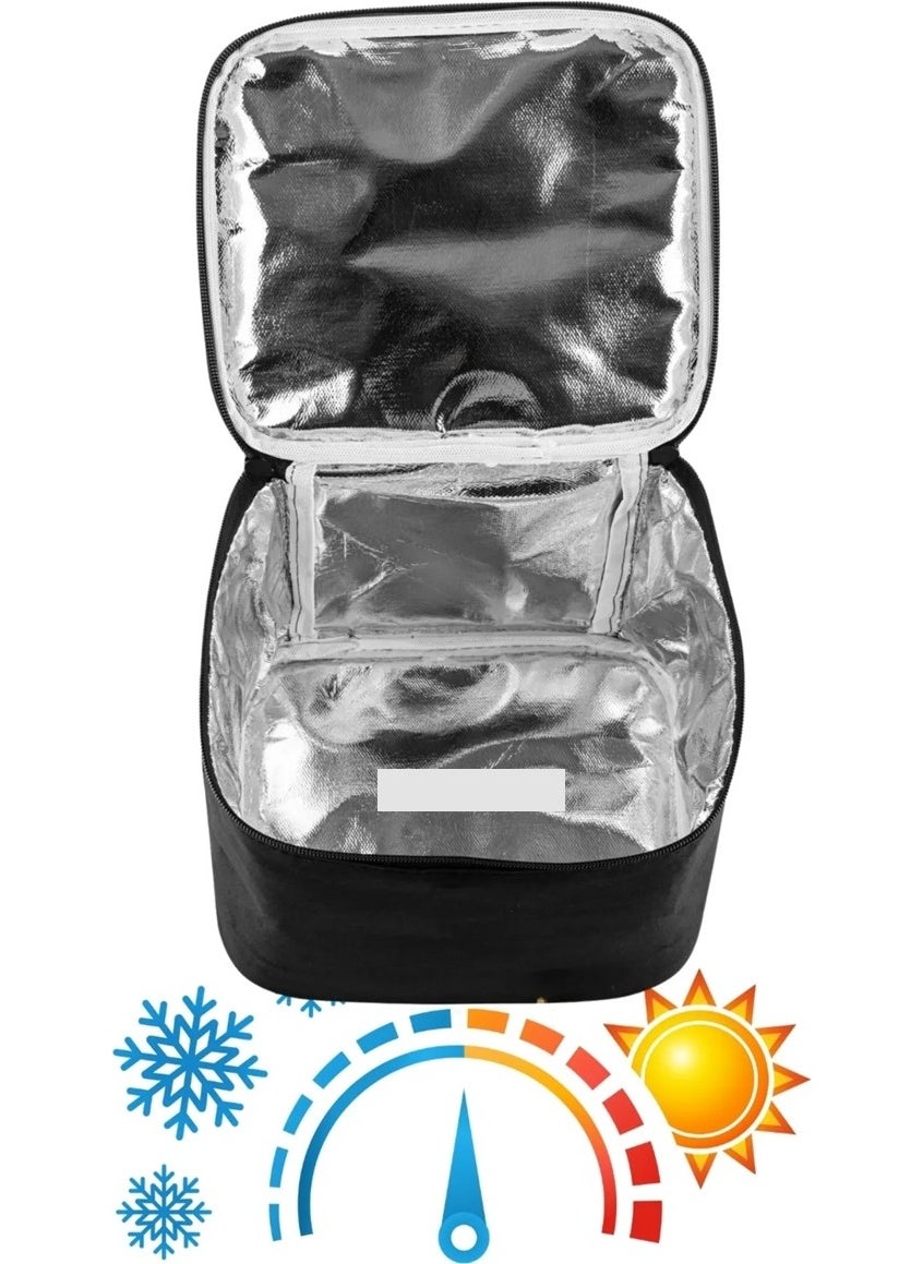 Zoli 8 Liter Thermos Bag Keeps Hot and Cold Special Aluminum Insulated Food Bag Lunch Box  - Image 2