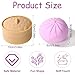 Sinbana Giant Glitter Dumpling Squishy Toy with Steamer Box Soft Giant Dumpling Fidget Toy Mystery Bao Bun Ball for Adults Birthday Holiday Present - Image 4