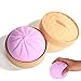 Sinbana Giant Glitter Dumpling Squishy Toy with Steamer Box Soft Giant Dumpling Fidget Toy Mystery Bao Bun Ball for Adults Birthday Holiday Present - Image 2