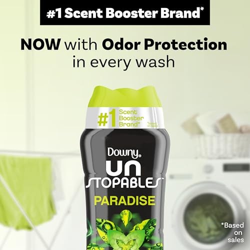 Downy كرات تعزيز الرائحة من داوني أنستوبابلز، رائحة الجنة، 30.1 أونصة، كرات غسيل لحماية من الروائح، كرات تعزيز رائحة داوني، معززات رائحة الغسيل - Image 5