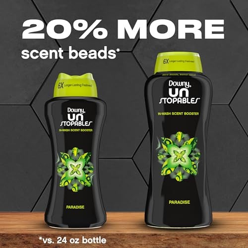Downy كرات تعزيز الرائحة من داوني أنستوبابلز، رائحة الجنة، 30.1 أونصة، كرات غسيل لحماية من الروائح، كرات تعزيز رائحة داوني، معززات رائحة الغسيل - Image 2