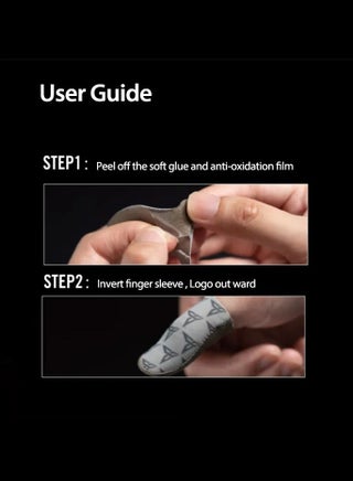 Flydigi Original P1 Lite Gaming Finger Sleeves – Ultra-Thin 0.3mm FlySilver Superconductive Cloth, 40D Nylon, High Durability, Anti-Sweat & Anti-Slip, Ultra-Sensitive Touch – Compatible with iPhone, iPad, RedMagic, Samsung – PUBG, COD & FPS Gaming ( 1 pair - 2 PCS ) - view 5