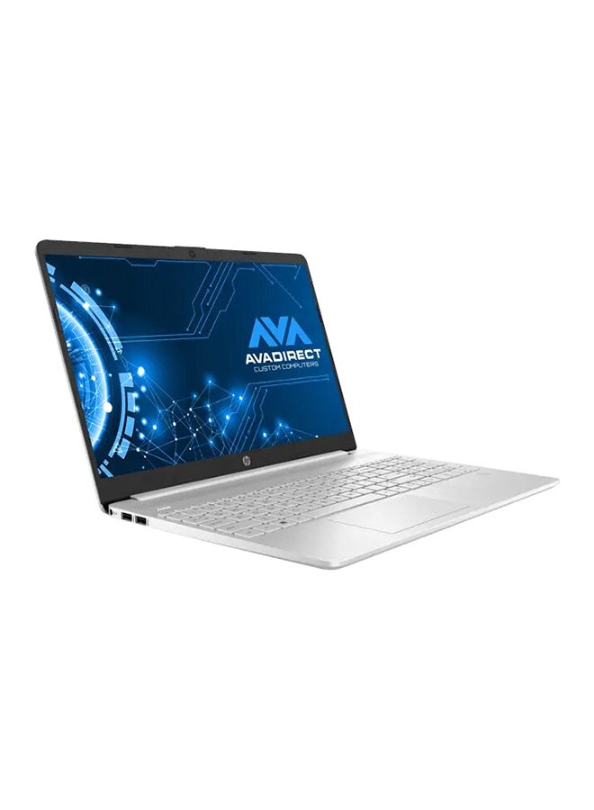 HP لابتوب 15‎-dy2024nr بشاشة مقاس 15 بوصة، معالج كور i5-1135G7/ ذاكرة رام سعة 8 جيجابايت/محرك أقراص SSD جيجابايت/بطاقة رسوم إنتل أيريس Xe/الإصدار العالمي اللغة الإنجليزية فضي - Image 2