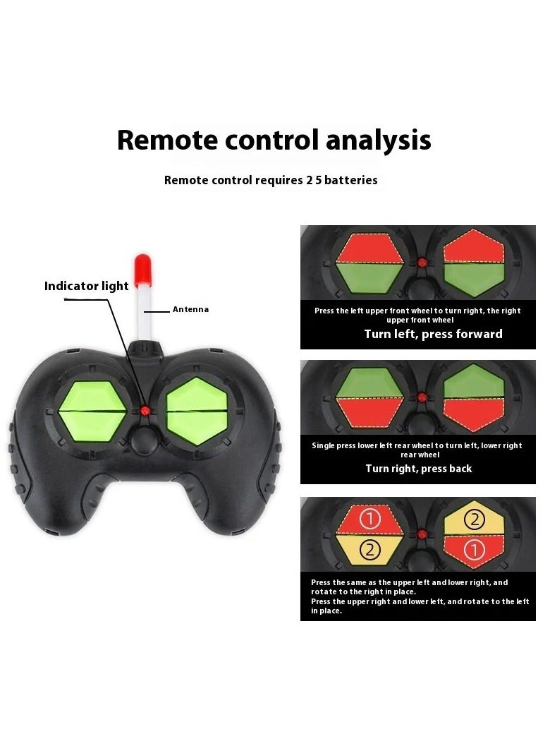 Remote - Controlled Engineering Rescue Toy Car with Detachable and Assemble - able Parts, Simulated Lights, Ideal for Children's Cognitive Development - Image 5