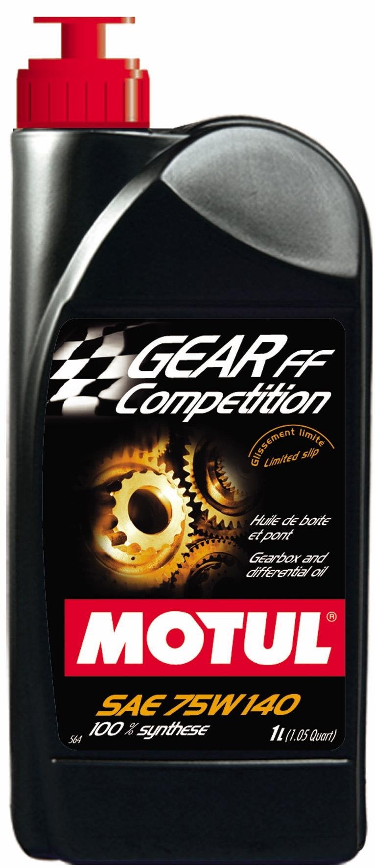 Motul 823511 Gear FF Competition 75W140 100 Percent Synthetic Ester Based Racing Lubricant for Limited Slip Differential (LSD) - 1 Liter - Image 3