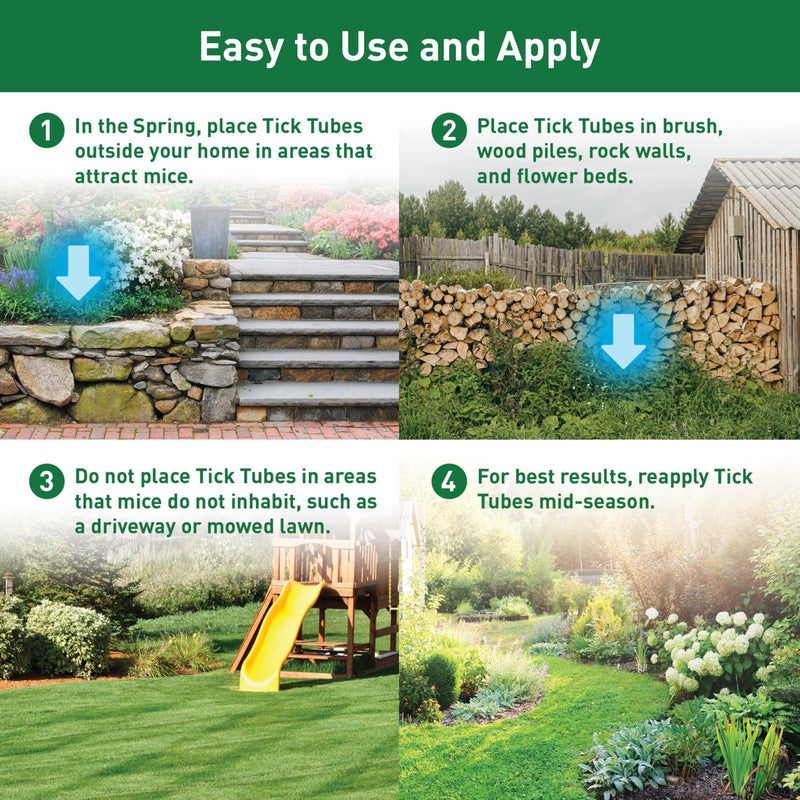 Thermacell Tick Control Tubes for Yards; Protects; No Spray, No Granules, No Mess; Biodegradable; Environmentally Friendly Alternative to Spray & Repellent - Image 3