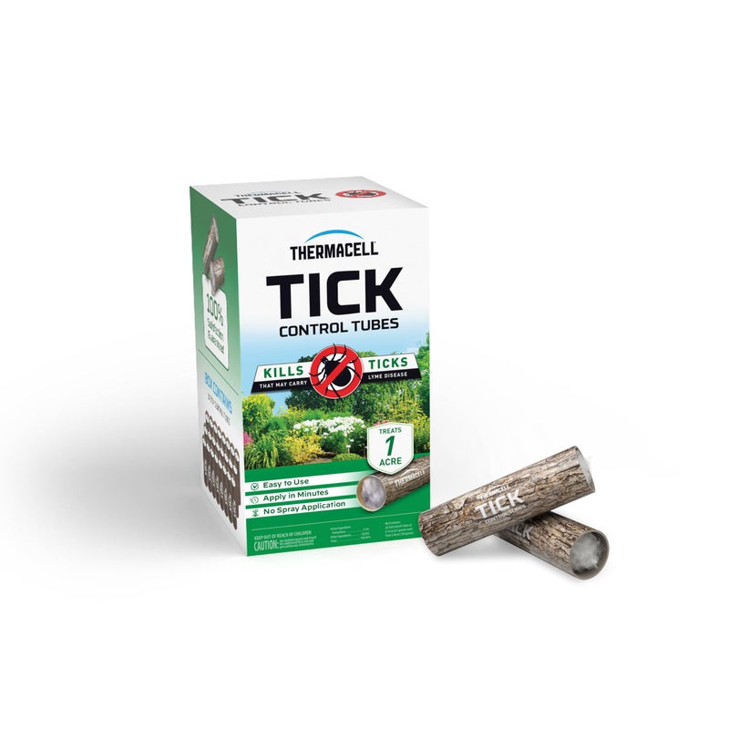 Thermacell Tick Control Tubes for Yards; Protects; No Spray, No Granules, No Mess; Biodegradable; Environmentally Friendly Alternative to Spray & Repellent - Image 1