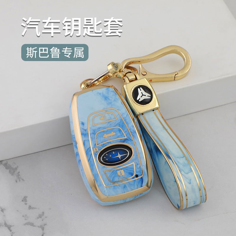 Subaru Key Set Forester Brz Key Case For Subaru Xv Ladies Outback Legacy Car Shell - Image 2