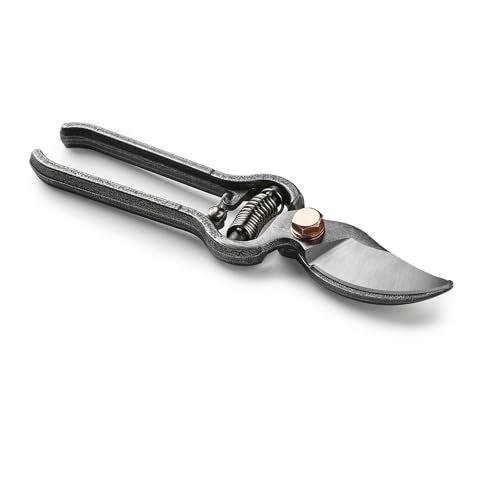 Barebones Pruner - Heavy Duty, Non-Slip Pruning Shears with Durable Blades - Old World Japanese Design, Plant Trimming Scissors - Ideal Houseplant Accessories & Garden Tools - Image 1