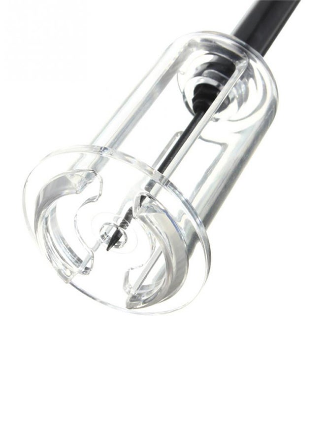 NIBEMINENT Stainless Steel Pin Type Wine Opener Black 19.5x5centimeter - Image 3