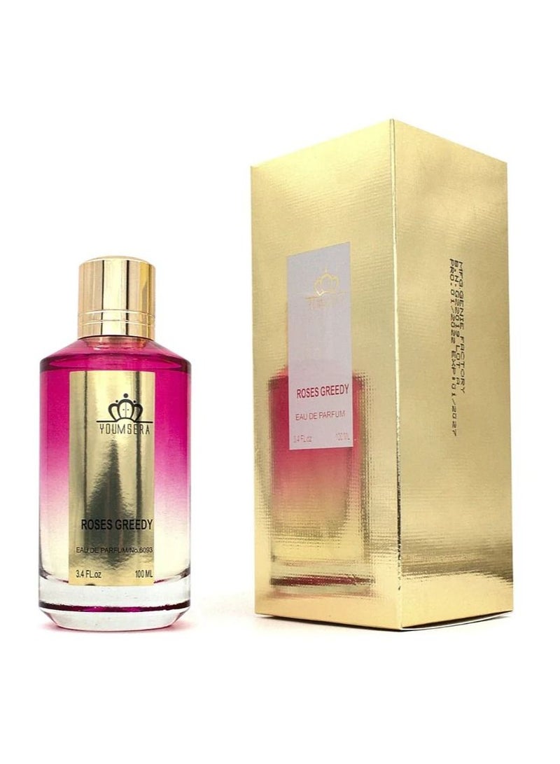 Youmsera Roses Greedy Perfume For Unisex 6093-100ml