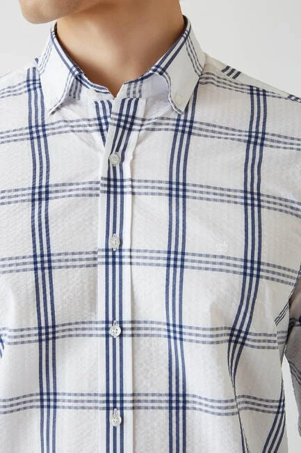 Bisse Men's Regular Fit Long Sleeve Sports Shirt LACİ GM22Y221155_E39