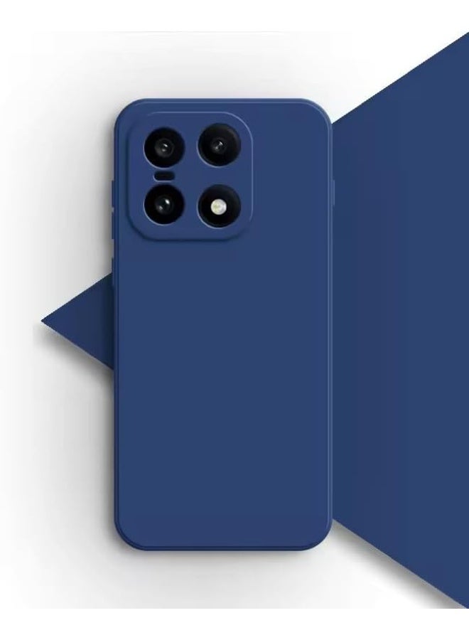 Muzz Silicon Case Compatible with OnePlus 15 2025 Shock-Proof Soft Gel Rubber Cover Camera Protection Slim fit TPU Case Light weight Back Cover Case for OnePlus 15 5G Blue