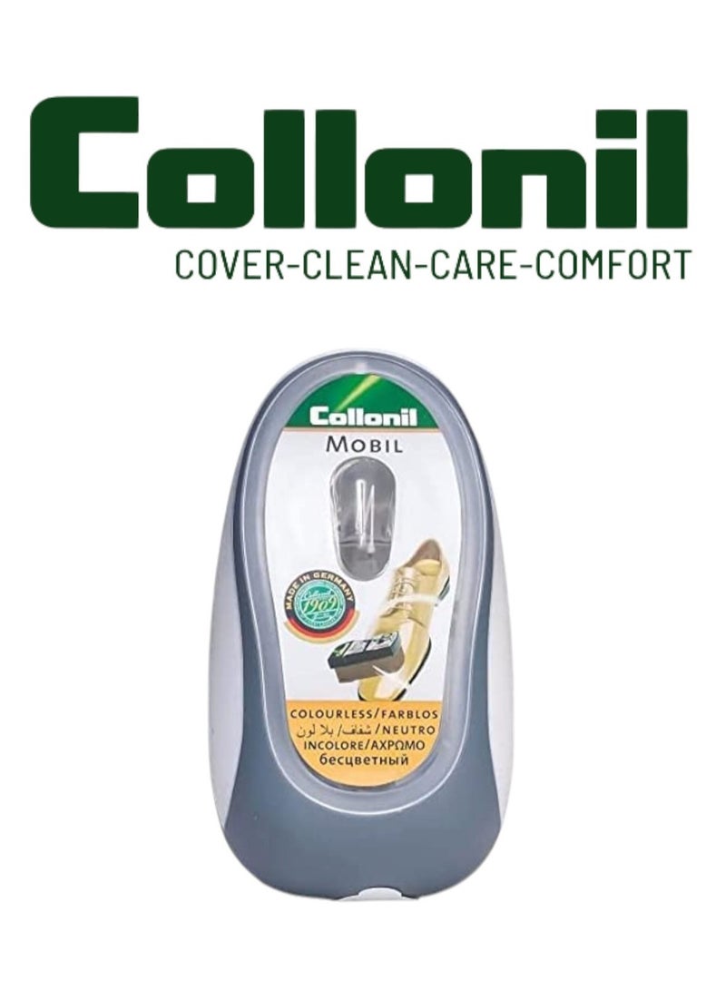 Collonil Collonil Mobil Sponge with Liquid Colorless – Instant Gloss & Nourishment for Leather & Synthetic Materials  - Image 1