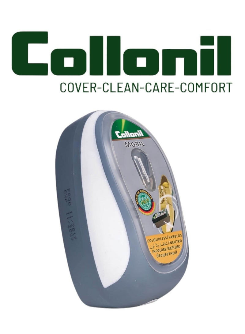 Collonil Collonil Mobil Sponge with Liquid Colorless – Instant Gloss & Nourishment for Leather & Synthetic Materials  - Image 2